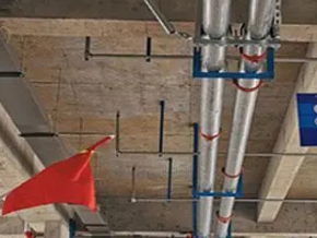 叶城管廊支架的安装方法